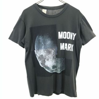 エヌハリウッド(N.HOOLYWOOD)のエヌハリウッド 日本製 プリント 半袖 Tシャツ 36 グレー系 N.HOOLYWOOD メンズ 古着 【240329】 メール便可(Tシャツ/カットソー(半袖/袖なし))