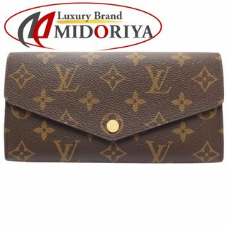 ルイヴィトン(LOUIS VUITTON)のLOUIS VUITTON ルイヴィトン モノグラム 長財布 ポルトフォイユ サラ M62234 ブラウン フューシャピンク/180355【中古】(財布)