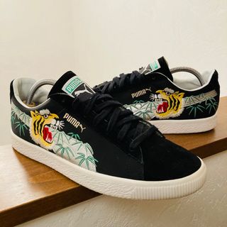 プーマ(PUMA)の美品　PUMA SUEDE VTG MIJ ATMOS SKAJAN BLACK(スニーカー)