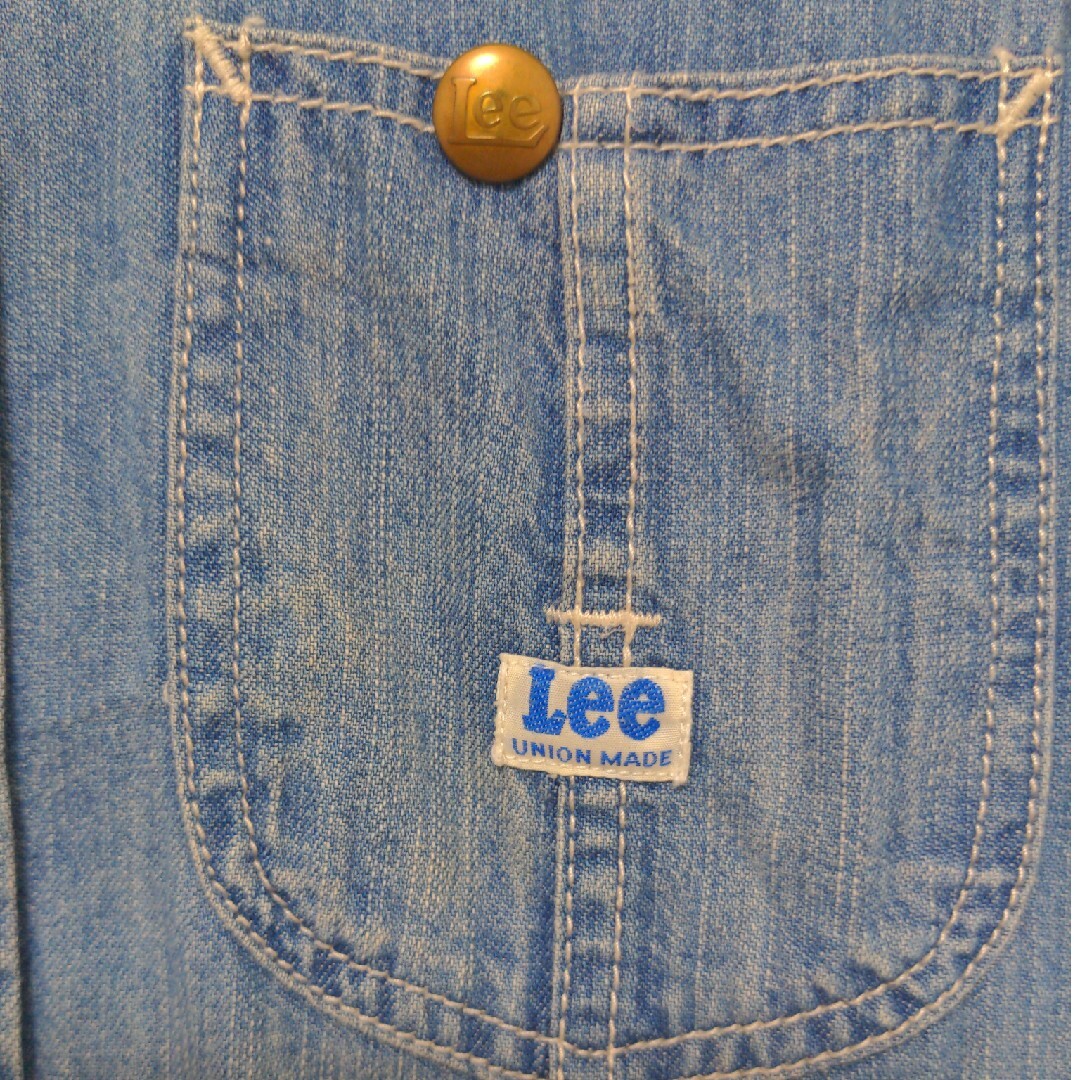 Lee(リー)のLee　デニム　ワンピース　チュニック レディースのワンピース(ミニワンピース)の商品写真