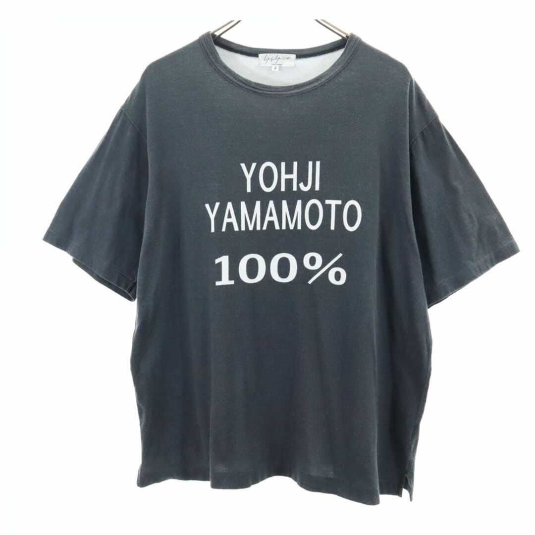 Yohji Yamamoto(ヨウジヤマモト)のヨウジヤマモト 日本製 半袖 Tシャツ 3 グレー系 Yohji Yamamoto POUR HOMME メンズ 古着 【240329】 メール便可 メンズのトップス(Tシャツ/カットソー(半袖/袖なし))の商品写真