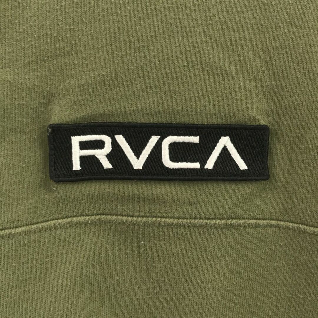 RVCA(ルーカ)のルーカ 長袖 Tシャツ M グリーン系 RVCA ロンT メンズ 古着 【240329】 メンズのトップス(Tシャツ/カットソー(七分/長袖))の商品写真