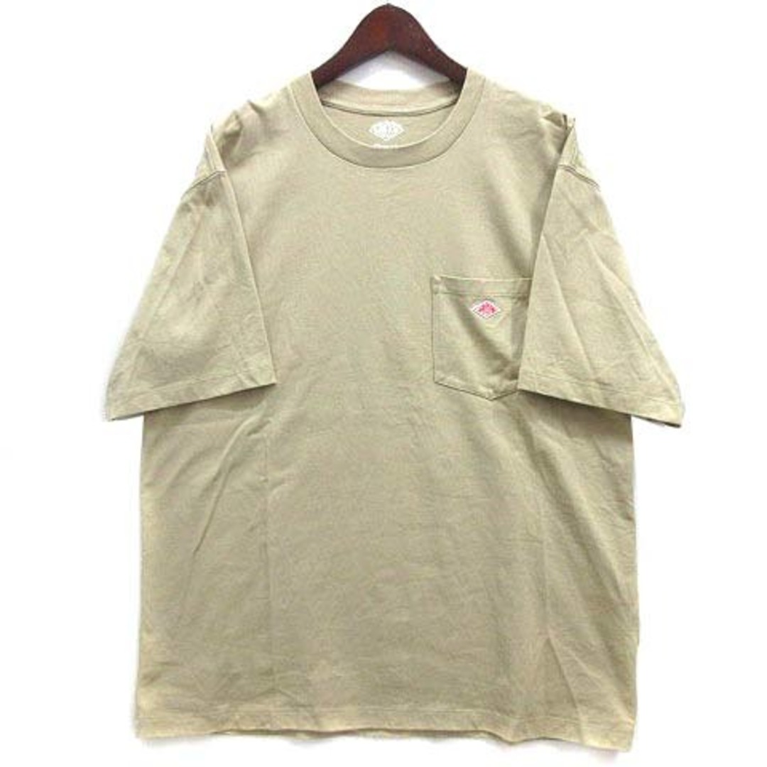 DANTON(ダントン)のダントン DANTON 天竺 コットン ポケット ロゴ Tシャツ JD-9041 レディースのトップス(Tシャツ(半袖/袖なし))の商品写真