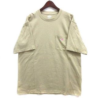 ダントン(DANTON)のダントン DANTON 天竺 コットン ポケット ロゴ Tシャツ JD-9041(Tシャツ(半袖/袖なし))