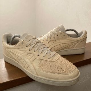 オニツカタイガー(Onitsuka Tiger)のレア　Onitsuka Tiger オニツカタイガー GSM レザー　クリーム(スニーカー)