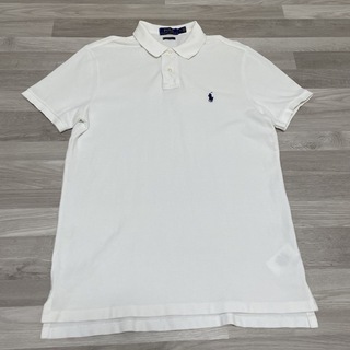 ポロラルフローレン(POLO RALPH LAUREN)のポロラルフローレン　白ポロシャツ　メンズ(ポロシャツ)