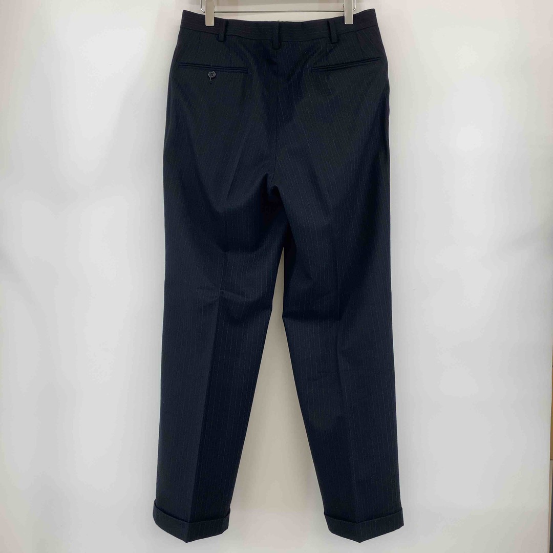 LASERIA ラセリア メンズ テーラードジャケット セットアップ パンツ ストライプ メンズのスーツ(セットアップ)の商品写真