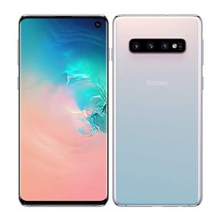 サムスン(SAMSUNG)の【中古】 SCV41 Galaxy S10 プリズムホワイト SIMフリー 本体 au スマホ ギャラクシー  【送料無料】 scv41w7mtm(スマートフォン本体)