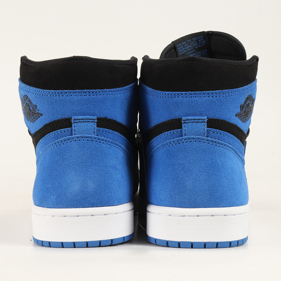 NIKE(ナイキ)の新品 NIKE ナイキ サイズ:27.0cm AIR JORDAN 1 RETRO HIGH OG ROYAL REIMAGINED(DZ5485-042) エアジョーダン1 レトロ ハイ ブラック ロイヤルブルー 黒青 US9 ハイカット スニーカー シューズ 靴【メンズ】 メンズの靴/シューズ(スニーカー)の商品写真