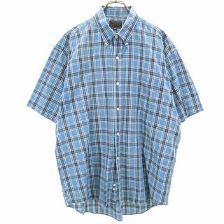 CHAPS - 90's CHAPS Ralph Lauren インディゴ 半袖シャツの通販 by 