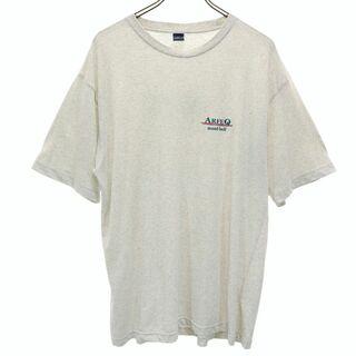 モンベル(mont bell)のモンベル 日本製 アウトドア バックプリント 半袖 Tシャツ XL グレー mont-bell メンズ 古着 【240329】 メール便可(Tシャツ/カットソー(半袖/袖なし))