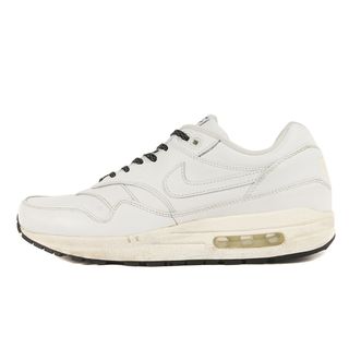 ナイキ(NIKE)のNIKE ナイキ サイズ:27.0cm イベント会場限定受注モデル AIR MAX 1 ID DESIGNED BY NF (943756-991) エアマックス1 Night Fishing サカナクション 山口一郎 ホワイト 白 US9 コラボ ローカット スニーカー シューズ 靴【メンズ】【中古】(スニーカー)