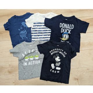 UNIQLO - UNIQLO ディズニー UT 男の子用Tシャツ 100センチ 5枚セット