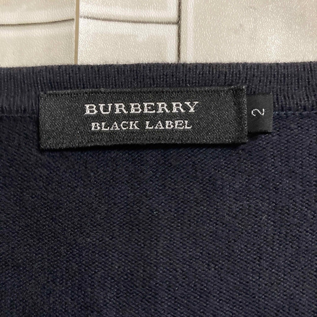 BURBERRY BLACK LABEL(バーバリーブラックレーベル)のバーバリーブラックレーベル⭐️薄めの生地⭐️ メンズのトップス(ニット/セーター)の商品写真