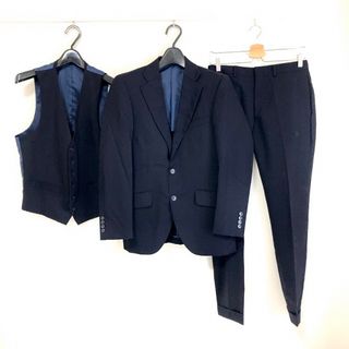 【Tailoring House POPLAR】 オーダーメイドスーツ〈紺色〉(セットアップ)