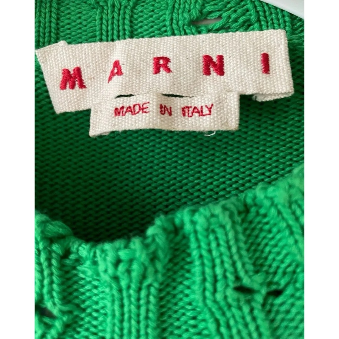 Marni(マルニ)のmarniのダメージニット、美品です！ メンズのトップス(ニット/セーター)の商品写真