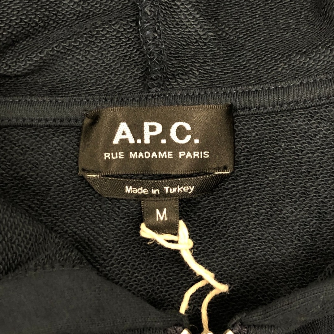 A.P.C(アーペーセー)のアーペーセー A.P.C. パーカー
 COECQ IAK フーディー M ネイビー メンズのトップス(パーカー)の商品写真