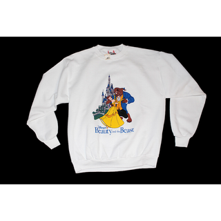 DISNEY BEAUTY AND THE BEAST CREWNECK(スウェット)