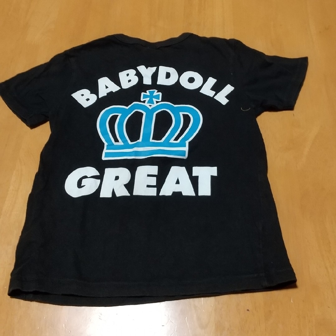 BABYDOLL(ベビードール)のミッキー・ベビドTシャツ   130㎝ キッズ/ベビー/マタニティのキッズ服男の子用(90cm~)(Tシャツ/カットソー)の商品写真