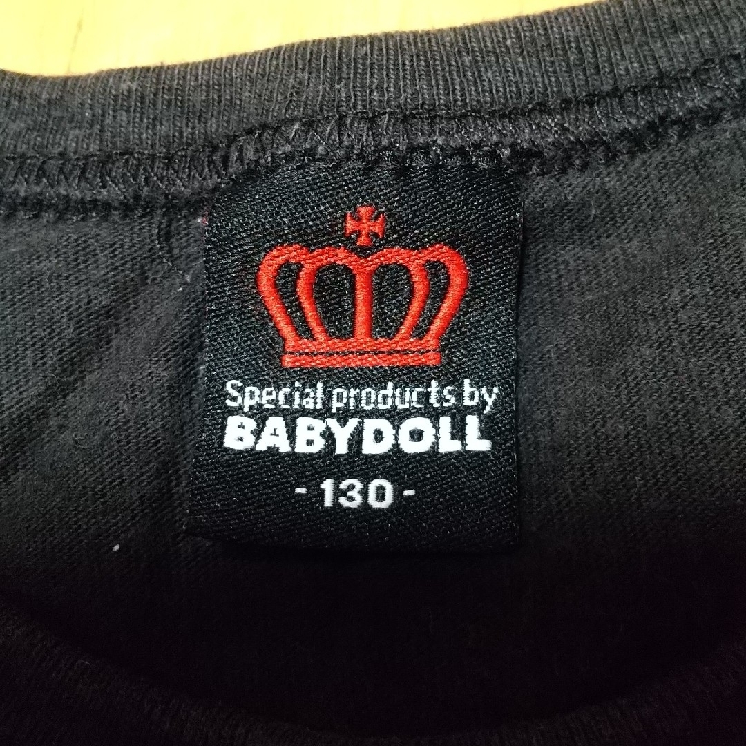 BABYDOLL(ベビードール)のミッキー・ベビドTシャツ   130㎝ キッズ/ベビー/マタニティのキッズ服男の子用(90cm~)(Tシャツ/カットソー)の商品写真