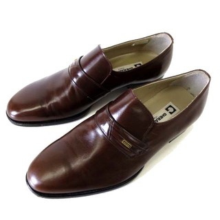 ゲラルディーニ(GHERARDINI)のゲラルディーニ ビジネスシューズ 革靴 レザー 幅広 25cm EEEE こげ茶(ドレス/ビジネス)
