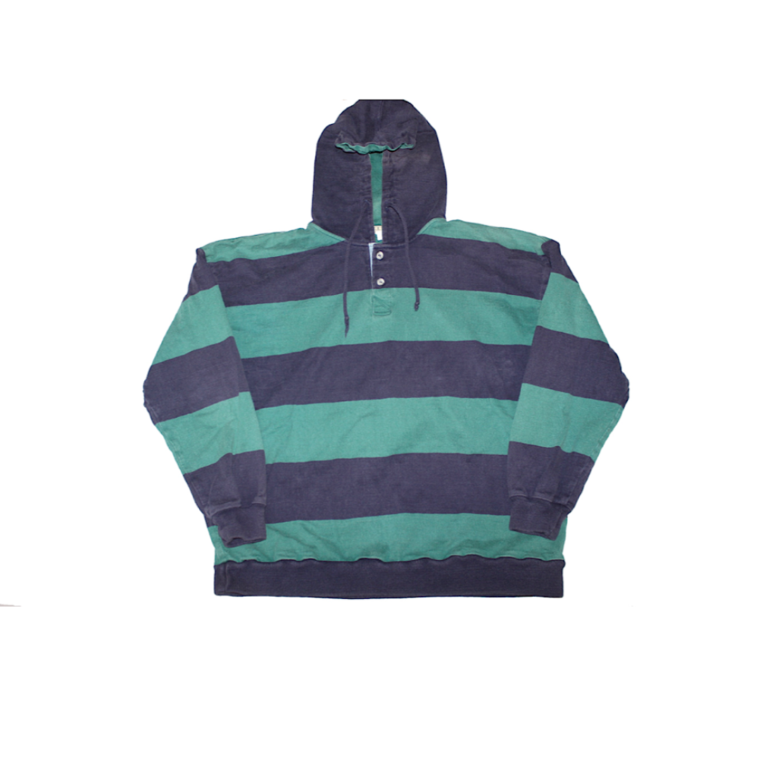 80’S 90’S L.L.BEAN HOODIE エルエルビーン ボーダーパー
