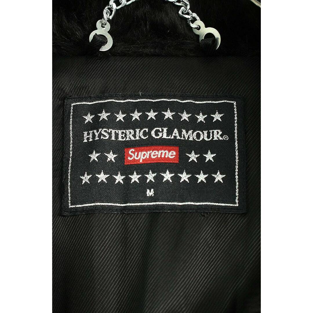 Supreme(シュプリーム)のシュプリーム ×ヒステリックグラマー HYSTERIC GLAMOUR  17AW  Fuck You Faux Fur Coat バックFUCKYOUプリントフェイクファーコート メンズ M メンズのジャケット/アウター(その他)の商品写真