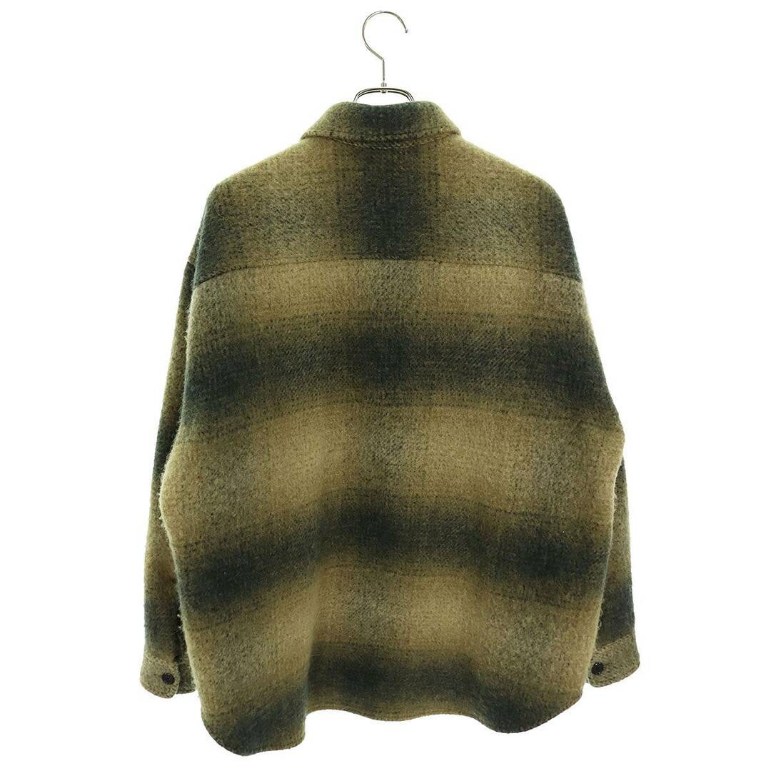 UNITED ARROWS(ユナイテッドアローズ)のエイチビューティーアンドユース  FLUFFY CHECK BIG CPO JACKET ウールシャツブルゾン メンズ M メンズのジャケット/アウター(ブルゾン)の商品写真