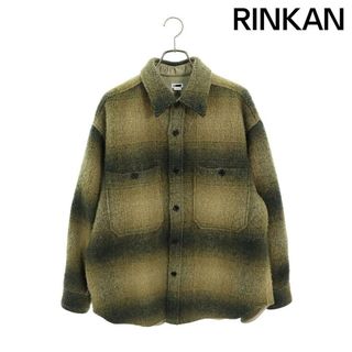 ユナイテッドアローズ(UNITED ARROWS)のエイチビューティーアンドユース  FLUFFY CHECK BIG CPO JACKET ウールシャツブルゾン メンズ M(ブルゾン)