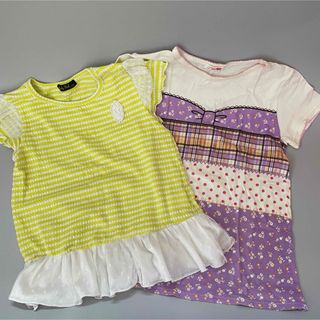 ティンカーベル(TINKERBELL)の子供服2枚セット130-140 女の子　半袖(Tシャツ/カットソー)