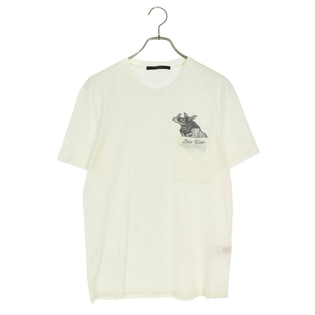 LOUIS VUITTON(ルイヴィトン)のルイヴィトン  17SS  RM171M JOB HBY33W サイ刺繍ポケットTシャツ メンズ S メンズのトップス(Tシャツ/カットソー(半袖/袖なし))の商品写真