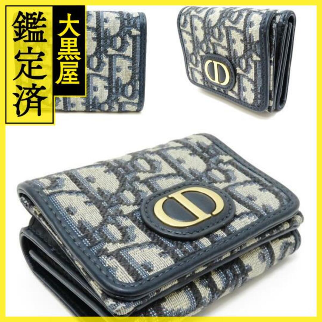 Dior(ディオール)のディオール オブリーク 30Montaigne コンパクトウォレット【430】 レディースのファッション小物(財布)の商品写真