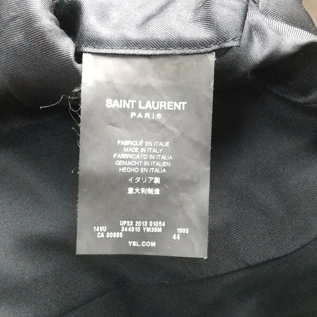 Saint Laurent(サンローラン)のSAINT RAURENT PARIS サンローラン  チェーン付きジャケット メンズのジャケット/アウター(テーラードジャケット)の商品写真