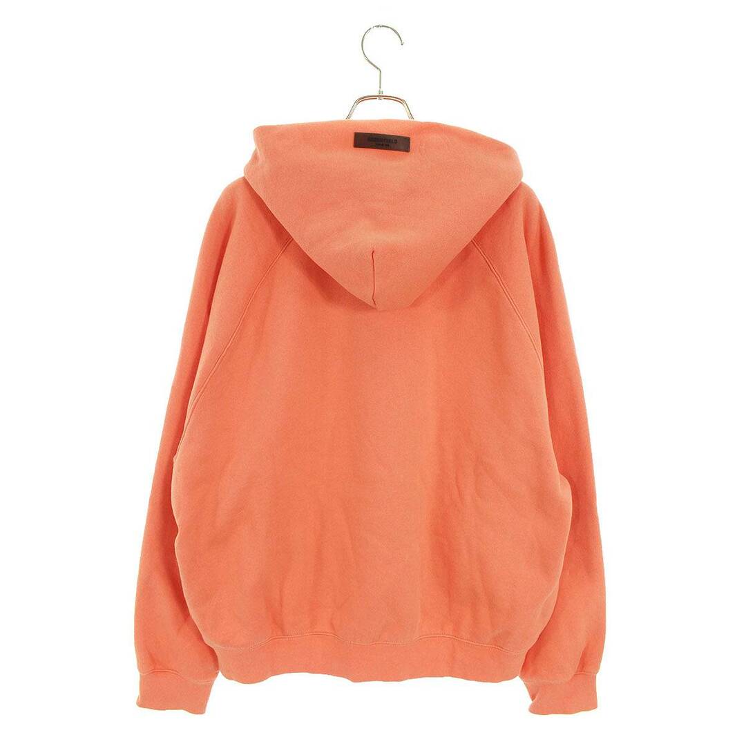 FEAR OF GOD(フィアオブゴッド)のフォグ  ESSENTIALS HOODIE CORAL フロッキーロゴパーカー メンズ XL メンズのトップス(パーカー)の商品写真