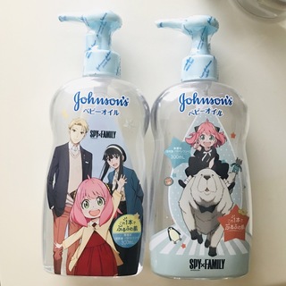 ジョンソン(Johnson's)の新品　ジョンソン　ベビーオイル　無香料　300ml 2本　SPY×FAMILY(ボディオイル)
