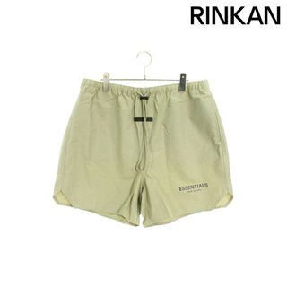 フィアオブゴッド(FEAR OF GOD)のフォグ  ESSENTIALS VOLLEY SHORTS ロゴプリントナイロンハーフパンツ メンズ L(ショートパンツ)