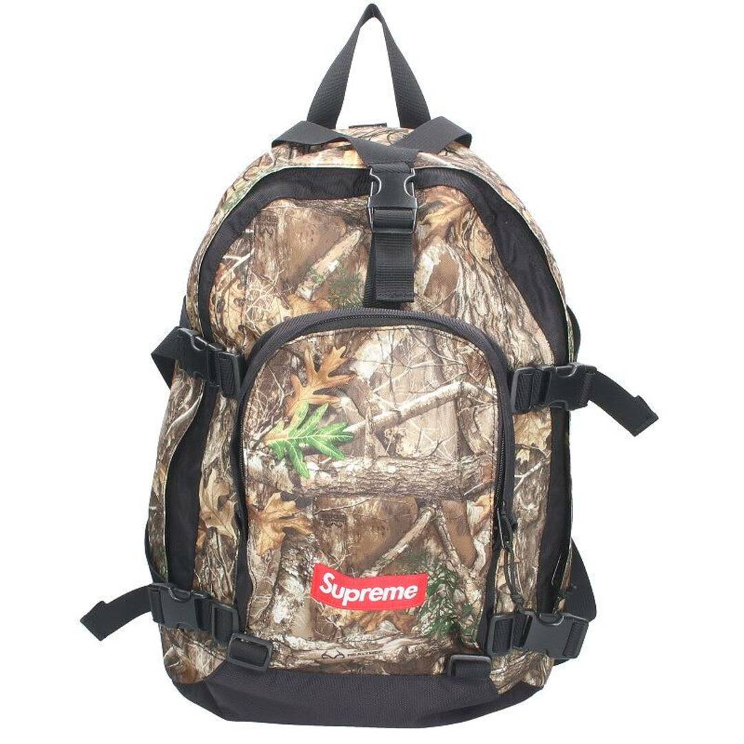 Supreme(シュプリーム)のシュプリーム  19AW  Backpack ボックスロゴリアルツリーナイロンバックパック メンズ メンズのバッグ(バッグパック/リュック)の商品写真