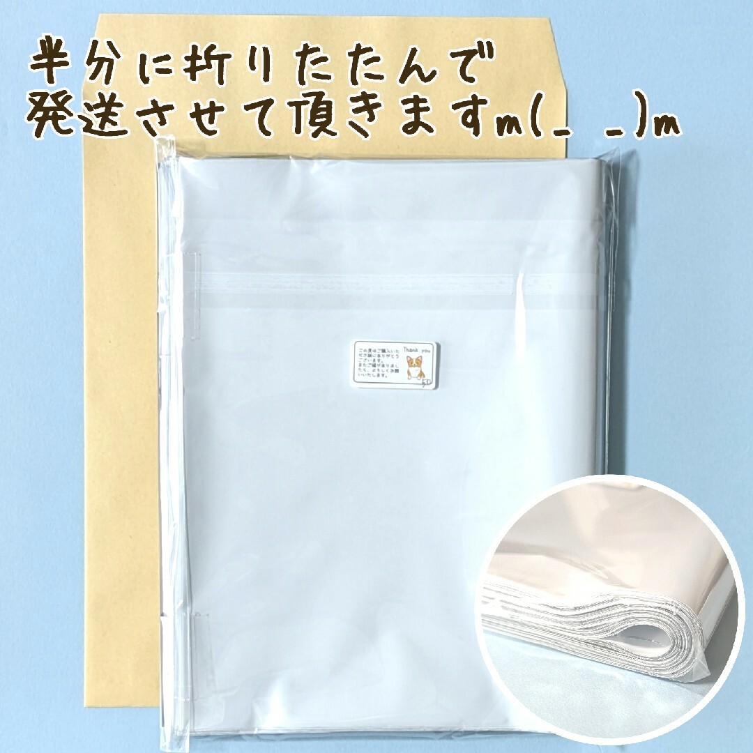 a4　宅配ビニール袋　50枚　250×340　発送用ビニール袋　高品質　宅配袋 インテリア/住まい/日用品のオフィス用品(ラッピング/包装)の商品写真