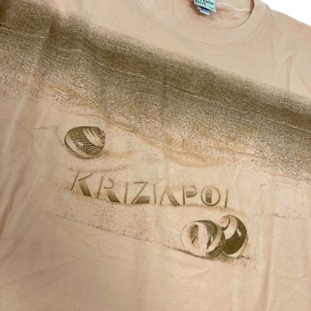 クリツィア ポイ Tシャツ コットン プリント ロゴ 長袖 42 オレンジ レディースのトップス(Tシャツ(長袖/七分))の商品写真