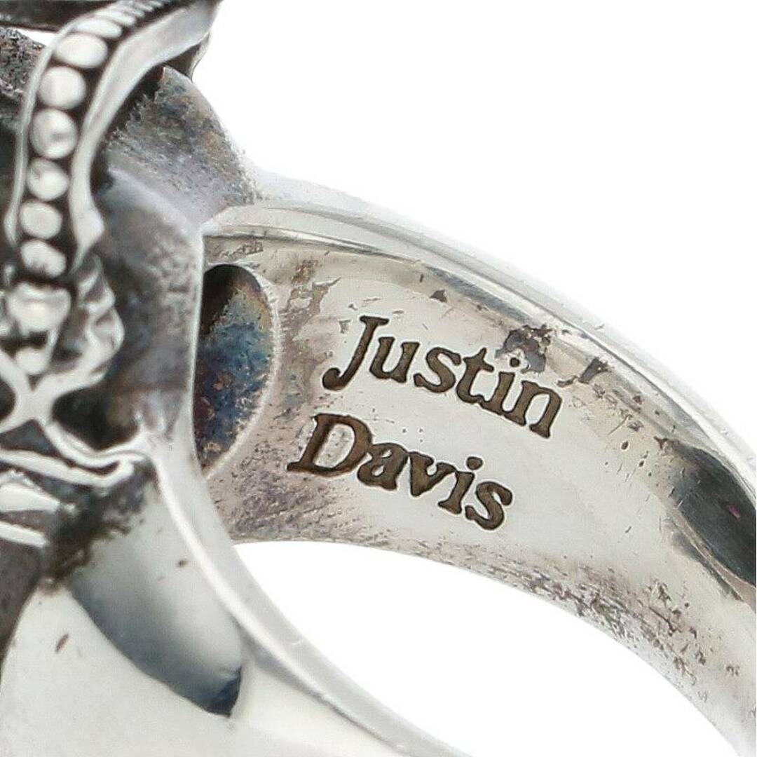 Justin Davis(ジャスティンデイビス)のジャスティンデイビス  ESSENTIAL SKULL SRJ155 エッセンシャルスカルシルバーリング メンズ 16号 メンズのアクセサリー(リング(指輪))の商品写真