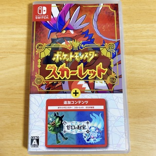 Nintendo Switch - ポケットモンスター スカーレット＋ゼロの秘宝