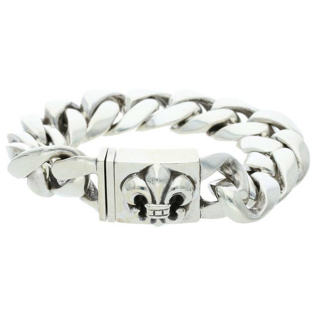 Chrome Hearts(クロムハーツ)のクロムハーツ  CLASSIC LRG3/BSフレアラージボックスID シルバーブレスレット メンズ 13LINK メンズのアクセサリー(ブレスレット)の商品写真