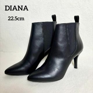 ダイアナ(DIANA)のDIANA ダイアナ ショートブーツ ブーツ サイドゴア レザー ピンヒール(ブーツ)