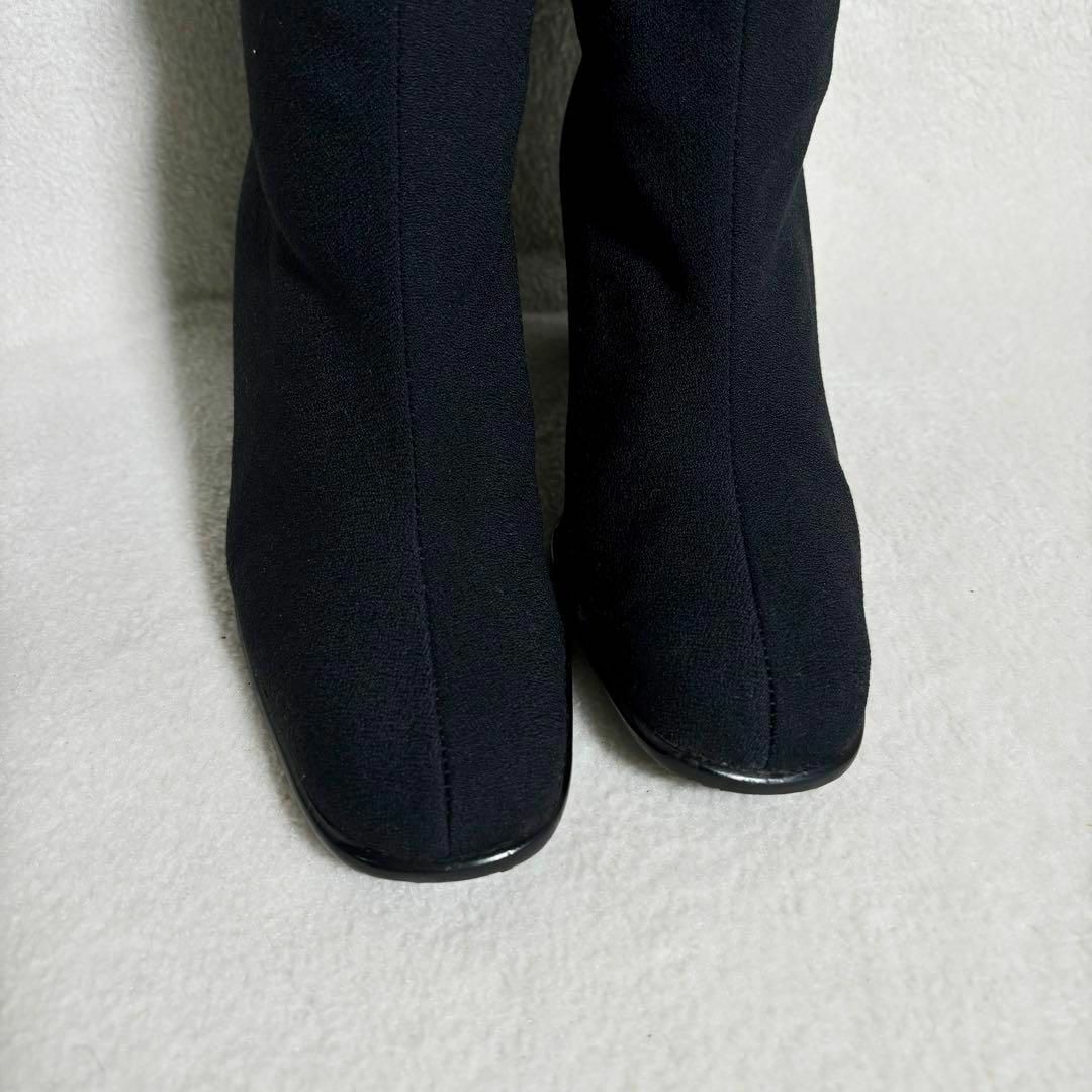 DIANA(ダイアナ)のDIANA ダイアナ ロングブーツ ストレッチブーツ ブラック 23cm レディースの靴/シューズ(ブーツ)の商品写真