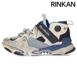 ヴェトモン(VETEMENTS)のヴェトモン ×リーボック Reebok  GENETICALLY MODIFIED PUMP ユーズド加工再構築スニーカー メンズ 27cm(スニーカー)