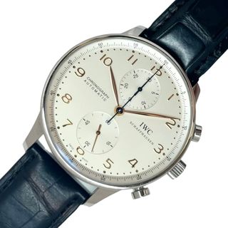 インターナショナルウォッチカンパニー(IWC)の　インターナショナルウォッチカンパニー IWC ポルトギーゼ・クロノグラフ IW371445 ステンレススチール メンズ 腕時計(その他)