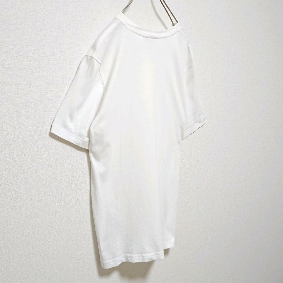 adidas(アディダス)のアディダス トレフォイル ロゴ ポケット付 ホワイト 半袖 Tシャツ メンズのトップス(Tシャツ/カットソー(半袖/袖なし))の商品写真