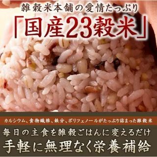 今だけ超特価大人気バカ売れ❗23穀米雑穀米450g×2袋セット安心安全の国産米ａ(米/穀物)