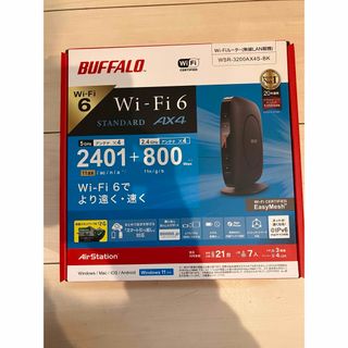 バッファロー(Buffalo)のバッファロー WSR-3200AX4S-BK(PC周辺機器)