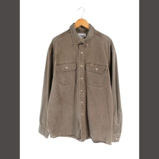 カーハート(carhartt)のカーハート carhartt ジャケット 前開き 長袖 カーキ L (その他)